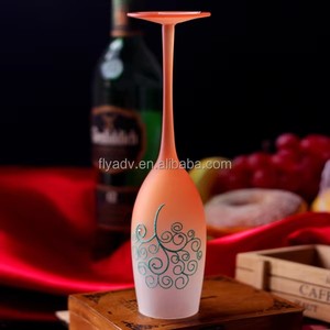 Flûtes à champagne en verre rose pas chères en gros, flûtes à pied fin pour toutes les occasions, verres à champagne transparents sans plomb - Product Image 6