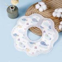 Bavoirs jetables épaissis pour bébés Emballage individuel Bavoirs d'alimentation pour bébés