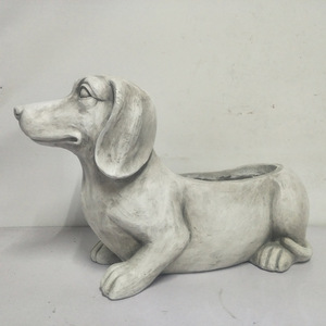Haute Qualité Chien Planteurs De Pots De Fleurs Pour La Décoration <span class=keywords><strong>Extérieure</strong></span> D'intérieur - Product Image 1