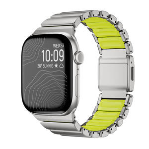 Compatible avec <span class=keywords><strong>Apple</strong></span> <span class=keywords><strong>Watch</strong></span> Series 11 : Boucle Norman, bracelet en silicone à perles simples et bracelet magnétique en métal pour <span class=keywords><strong>Apple</strong></span> <span class=keywords><strong>Watch</strong></span> Series 10 - Product Image 6