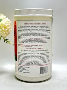 Masque facial en <span class=keywords><strong>argile</strong></span> verte pour la réparation de la peau, l'élimination de l'acné et <span class=keywords><strong>le</strong></span> nettoyage en profondeur des pores, <span class=keywords><strong>secret</strong></span> aztèque américain original, soin indien. - Product Image 6