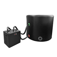 Nouvelle conception de seau à glace, refroidisseur portable pour bain de glace, mini refroidisseur d'eau 1/3HP pour la cryothérapie