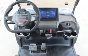 Sharefer <span class=keywords><strong>Golf</strong></span> Cart Elettrico Cinese Nero a <span class=keywords><strong>6</strong></span> Posti con Contatore Professionale - Product Image 3
