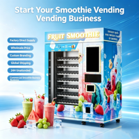 Distributeur automatique Caiyunjuan semi-automatique 24h/24 pour smoothies aux fruits surgelés et machine à smoothies