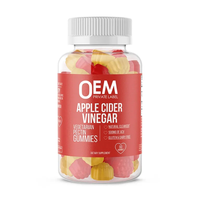 Label pribadi cuka sari apel Gummy lumut laut Elderberry Cranberry wagandha Gummies Vitamin Biotin kolagen Gummies