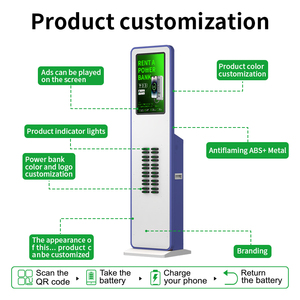 Máquina Expendedora de Bancos de Energía Compartidos Confiables, Modelos de Negocio de Alquiler de Teléfonos Personalizados para Centros Comerciales, <span class=keywords><strong>Universidades</strong></span> y Bares - Product Image 5