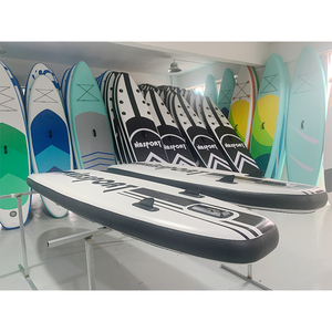 Grande planche de paddle SUP gonflable double couche avec table intégrée - Product Image 6