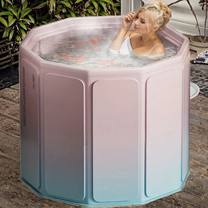 <span class=keywords><strong>Baignoire</strong></span> gonflable en PVC pliable pour la maison, 55 cm, production d'usine, <span class=keywords><strong>baignoire</strong></span> portable, seau avec impression de logo pour la relaxation et la récupération - Product Image 5