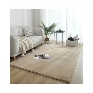 High Quality Long Fur Premium Living Room Custom Personalized Logo Area Rug Carpet