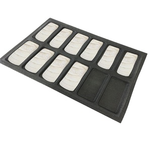 Bluedrop Silicone <span class=keywords><strong>Mini</strong></span> <span class=keywords><strong>Moule</strong></span> à Pain silicoen formsMoulds Hot Dog Bun hamburgers <span class=keywords><strong>Moule</strong></span> - Product Image 1