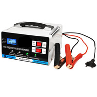 Pengisi daya baterai mobil cerdas LCD 12V/24V 10A kualitas tinggi untuk sepeda motor isi daya cerdas baterai GEL AGM asam timbal