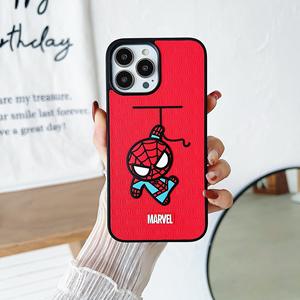 Coque de téléphone en silicone 3D style Spiderman pour iPhone 13 14 15 16 17 Pro Max, coque de téléphone antichoc Iron Man - Product Image 4