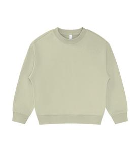 Qingli Oem No tariffario Custom Private Label francese Terry felpa Color caramella manica lunga in cotone per bambini Top manica lunga - Product Image 2