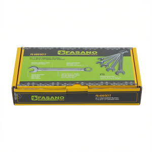 Fasano 17 <b>Pc</b> Combination Wrench <b>Set</b> 6-22 Mm 12 Pt Poligonali Auto Repair Tool - Product Image 2