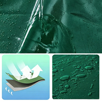 Grande tente coulissante moderne, imperméable, ignifuge, avec parois latérales transparentes, roues robustes, pour restaurant extérieur et événements