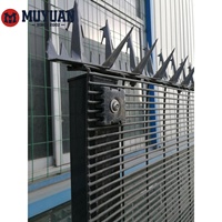 Barrière de sécurité en treillis soudé renforcé, anti-coupure, haute rigidité, résistante à la corrosion, pour zone industrielle, taille personnalisée