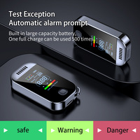 Vente flash : Alcootest portable, testeur d'haleine, appareil de test numérique avec écran LCD, alcootest porte-clés