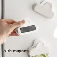 LANZYLO ODM Clips de scellage magnétiques hermétiques en ABS, Aimants de réfrigérateur Modèle 72415 pour Snacks, Aliments, Assaisonnements de cuisine, Chips, Sachets de thé