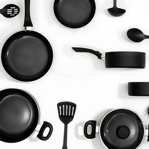 7 Piece Cooking Pots Glass Lids Bakelite Handles Dishwasher Oven Safe for Gas <b>Induction</b> Stoves Ceramic <b>Cookware</b> <b>Set</b> - Product Image 2