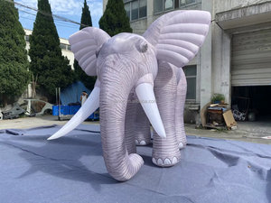 Modèle d'éléphant gonflable, zoo, parc d'attractions, cirque, décoration publicitaire - Product Image 2