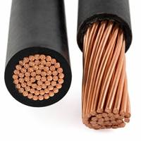 Fil de cuivre toronné OFC à faible impédance 600V UL10097 XLPVC pour équipement de soudage et connexion de robots industriels