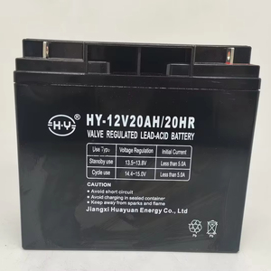 제조사 젤 12V 20Ah AGM 납산 <span class=keywords><strong>VRLA</strong></span> 배터리, 높은 안전성의 밀폐형 에너지 저장 장치 - Product Image 1