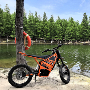 Moto tout-terrain électrique SLMD-2X 8000W 72V 40Ah, vitesse maximale <span class=keywords><strong>de</strong></span> 80 km/h, moteur à entraînement central, frein hydraulique, moto pour adultes - Product Image 1