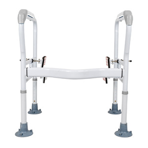 Barres d'appui pour toilettes Good Steps, réglables, antidérapantes, murales, pour la sécurité dans la salle de bain, pour personnes âgées et handicapées - Product Image 4