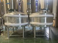 Système de cuve de fermentation automatique en acier inoxydable avec refroidissement par bain de glycol pour brasserie artisanale