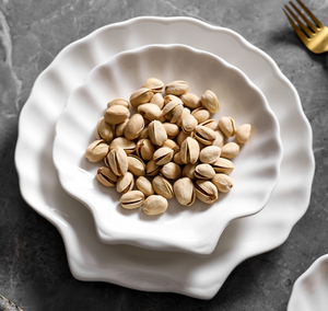 Nouvelles assiettes en porcelaine fine écologiques à motifs unis, polyvalentes, en céramique, créatives, pour sauces et desserts, idéales pour hôtels et mariages - Product Image 5