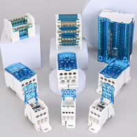 Bloc de distribution WBO UKK-80A, câble de distribution UKK160A, boîte de connexion d'alimentation, barre omnibus, bornier, bloc électrique UKK-125A
