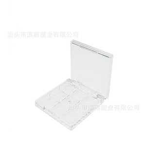 Mini Paleta de Sombras de Ojos Transparente de Nueve Colores, Envase Cosmético de Plástico, Shantou, China - Product Image 5