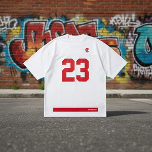 <span class=keywords><strong>T</strong></span>-<span class=keywords><strong>shirt</strong></span> en maille jersey surdimensionné <span class=keywords><strong>personnalisé</strong></span>, style streetwear Y2K, impression par sublimation, coupe ample, tee-<span class=keywords><strong>shirt</strong></span> sport vintage - Product Image 2