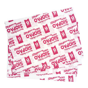 Papel de Envolver Antigrasa con Logotipo Personalizado para Sándwiches, Hamburguesas, Pan, Pasteles y Pizzas, en Oferta - Product Image 2