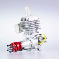 RCGF Moteur à essence/essence à air naturel 60cc avec carburateur Walbro Matériau métallique pour avion RC