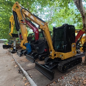 เกือบใหม่เอี่ยม ใช้งานน้อย รถขุดไฮดรอลิกตีนตะขาบ Caterpillar 303C ขนาด 3 ตัน สำหรับงานเกษตร/งานบ้าน - Product Image 1