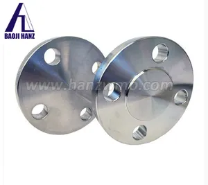 Factory price ASME/ANSI B16.5 titanium blind flanges