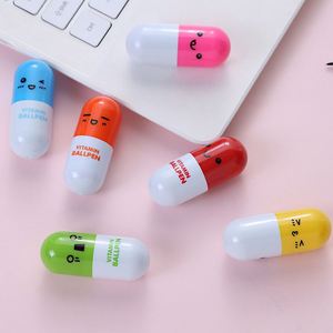 Stylo bille rétractable en plastique X418 en forme de mini-capsule, idéal pour la promotion publicitaire, avec logo personnalisé, pour fournitures scolaires (vente en gros) - Product Image 3