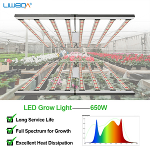 Lámpara de Cultivo LED de Espectro Completo de 650W, IP65, Alta Capacidad Fotossintética, Regulable, Ahorro de Energía, Duradera, para Crecimiento Vegetativo y Floración en Interiores - Product Image 1