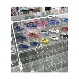 Customized Clear Acrylic Toy Display Rack Scale Model Car retail Display Racks For Shop Store Market