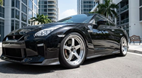 Jantes forgées ROC GT Racing Flow Form 18 19 20 21 22 pouces 5x114.3 5x120 Polies à déport profond pour GT-R WRX