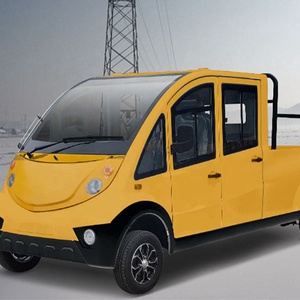 Véhicule électrique à faible vitesse, <span class=keywords><strong>camion</strong></span> électrique, pick-up 4x4, voiture de sécurité, batterie au plomb-acide au lithium d'usine, fermée - Product Image 2