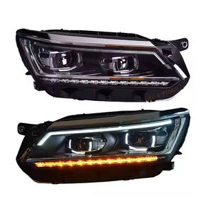 Faros Delanteros LED Completos para <span class=keywords><strong>Volkswagen</strong></span> <span class=keywords><strong>Passat</strong></span> 2016-2018, Rendimiento Óptimo, Nuevo Estado, Temperatura de Color de 6000k, Mejora - Product Image 1