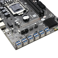 Placas base B250C 12, placa base B250C CPU RAM PC Gamer 12 USB3.0 PCIE 16X, tarjeta gráfica de escritorio