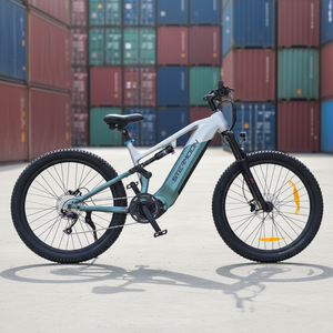 <span class=keywords><strong>Accolmile</strong></span> 27,5 Zoll Chinesisches Elektro-Mountainbike Mittelmotor 48V 750W 9-Gang Mittelantrieb Scheibenbremsen Vollgefedert Sport EMTB - Product Image 2