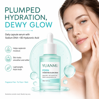 Sérum Visage Hydratant et Repulpant Éclatant à l'Acide Hyaluronique et au PDRN en Capsules pour une Peau de Verre 1000