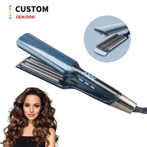 Oem điện tóc Curler Waver sắt tóc Hot công cụ với ba Thùng Waver PTC nhanh nhiệt tóc Curler cho phụ nữ