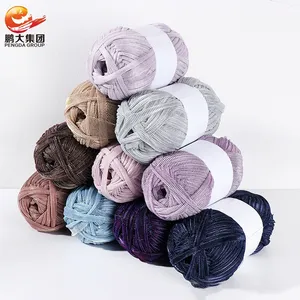 2021 new style 100g t-shirt yarn Comfortable and breathable dyeable recycled 100% polyester t shirt yarn