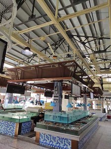 UL507 ventilateurs <span class=keywords><strong>de</strong></span> plafond surdimensionnés 8ft HVLS Big Air 2.5M plafond industriel géant Marckeez Ventolation Fan <span class=keywords><strong>destratification</strong></span> fan - Product Image 6