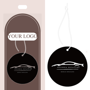 <span class=keywords><strong>D</strong></span>ésodorisant de voiture en papier personnalisé avec impression de texte en espagnol pour cadeaux promotionnels en gros - Product Image 2